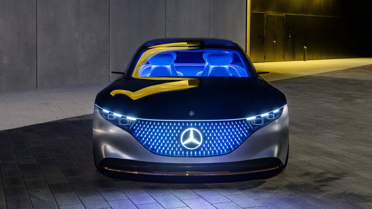 電動(dòng)豪華新境界 2022梅賽德斯奔馳新能源電動(dòng)汽車(chē)高清圖賞